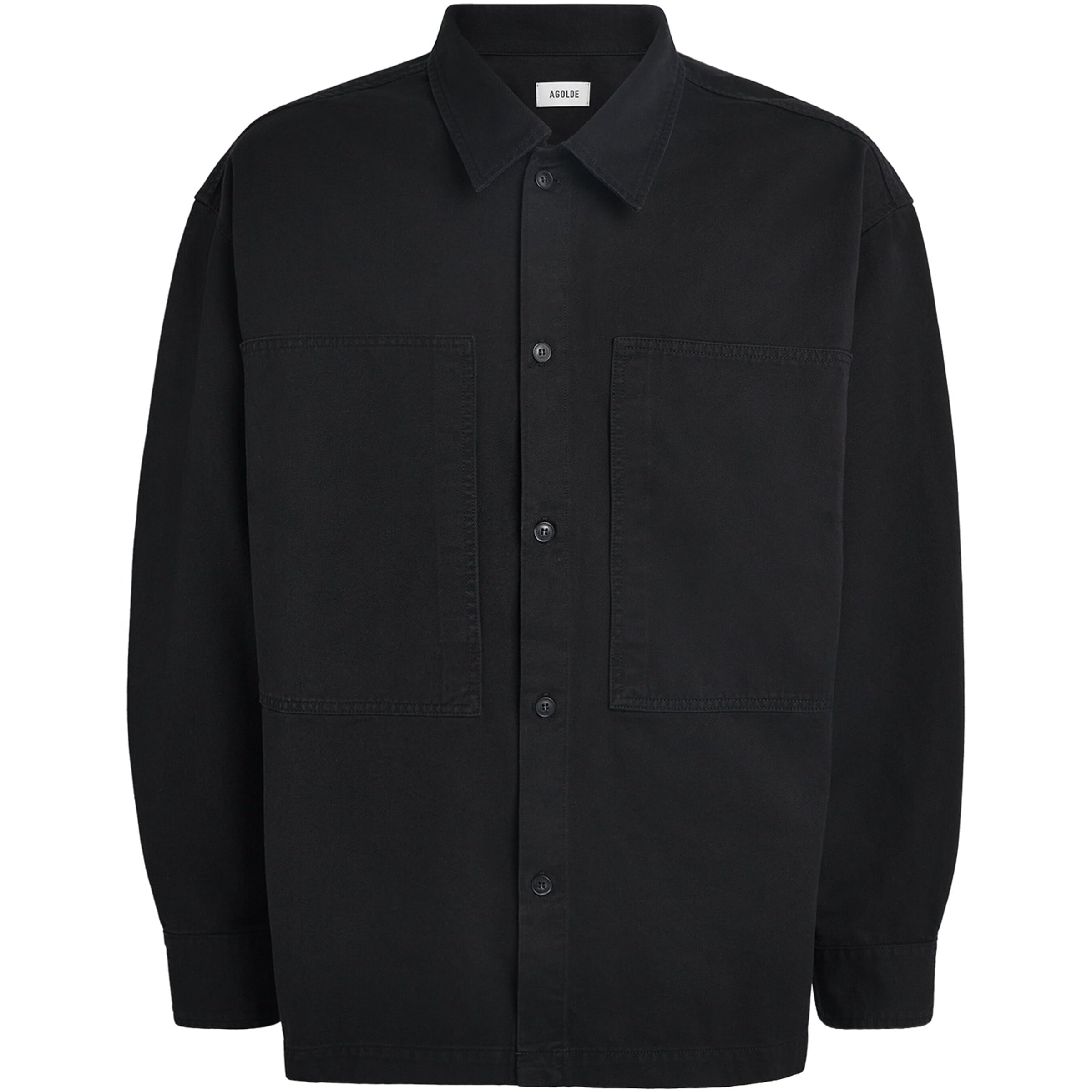 Black Cotton Rhode Overshirt