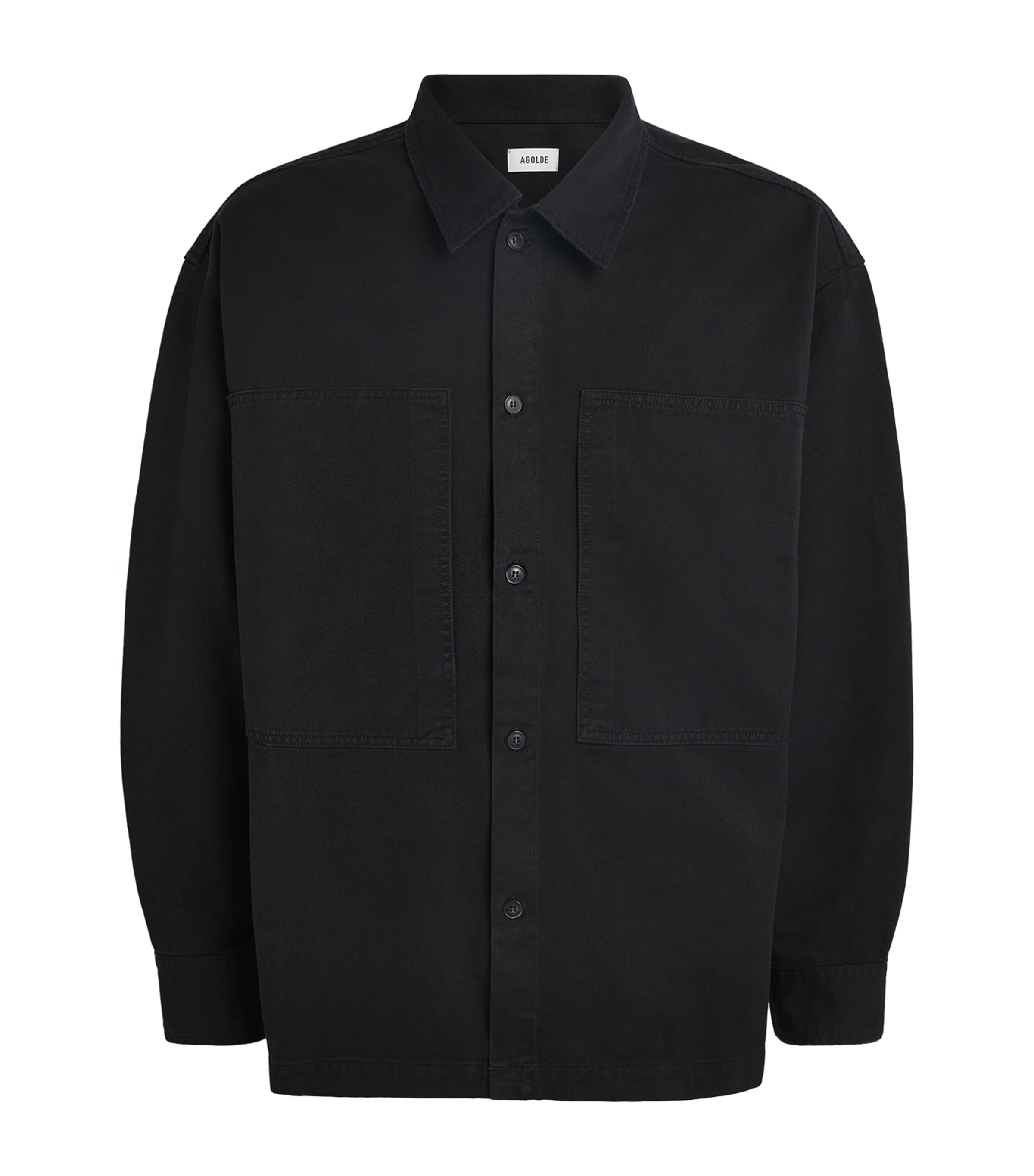 Black Cotton Rhode Overshirt