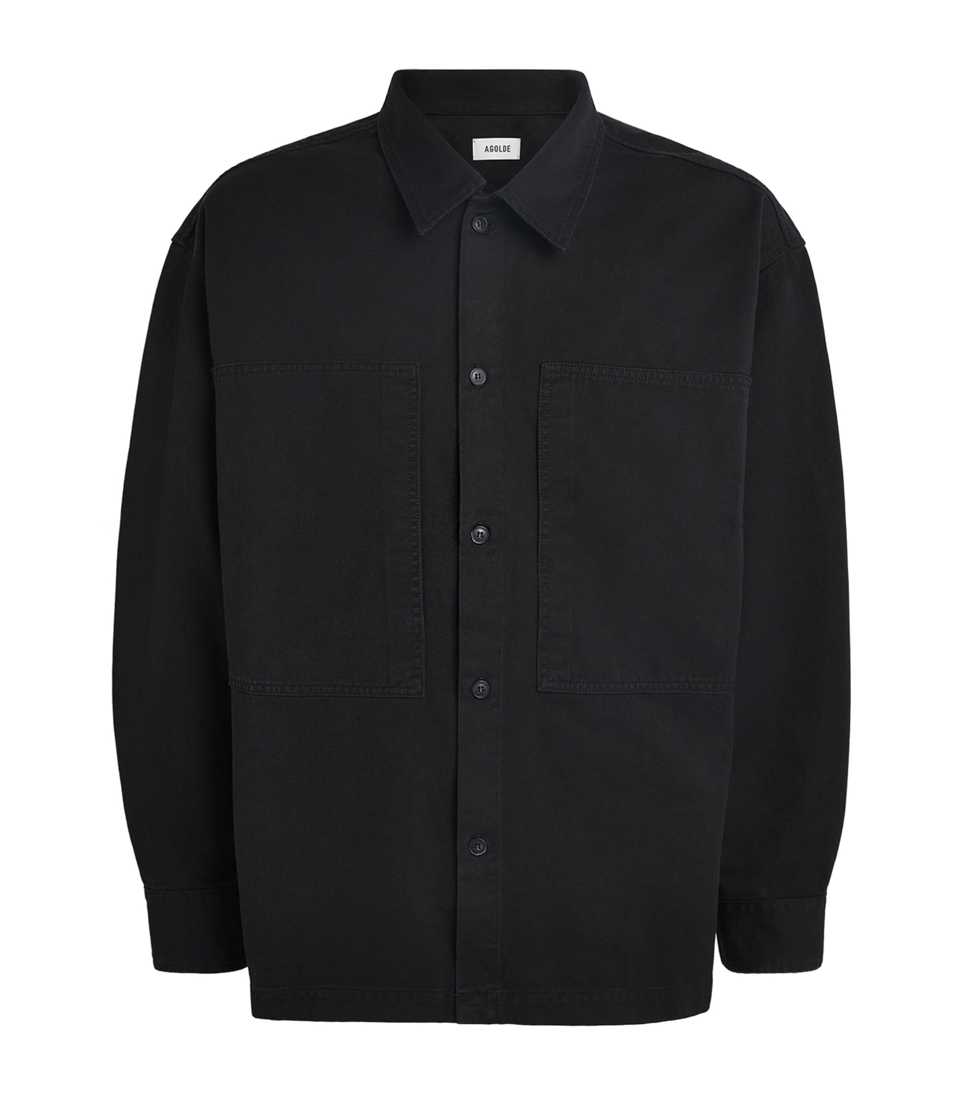 Black Cotton Rhode Overshirt