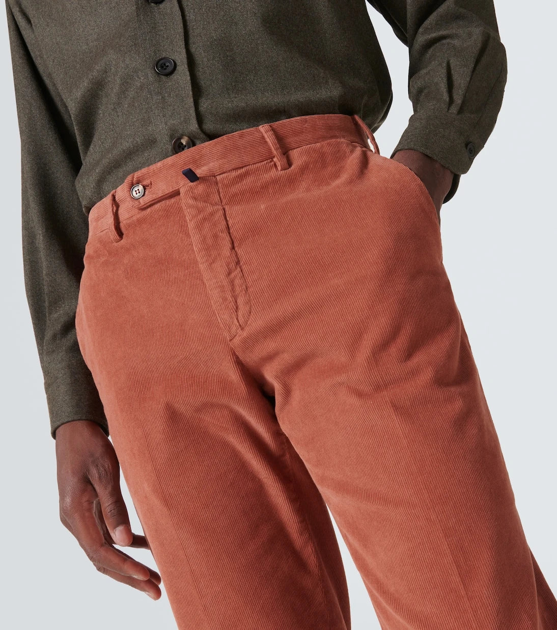 Slowear - Cotton corduroy straight pants