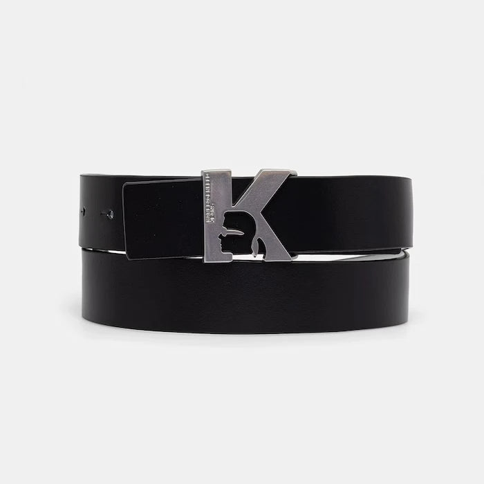 Karl Lagerfeld Jeans kadın çift taraflı deri kemer