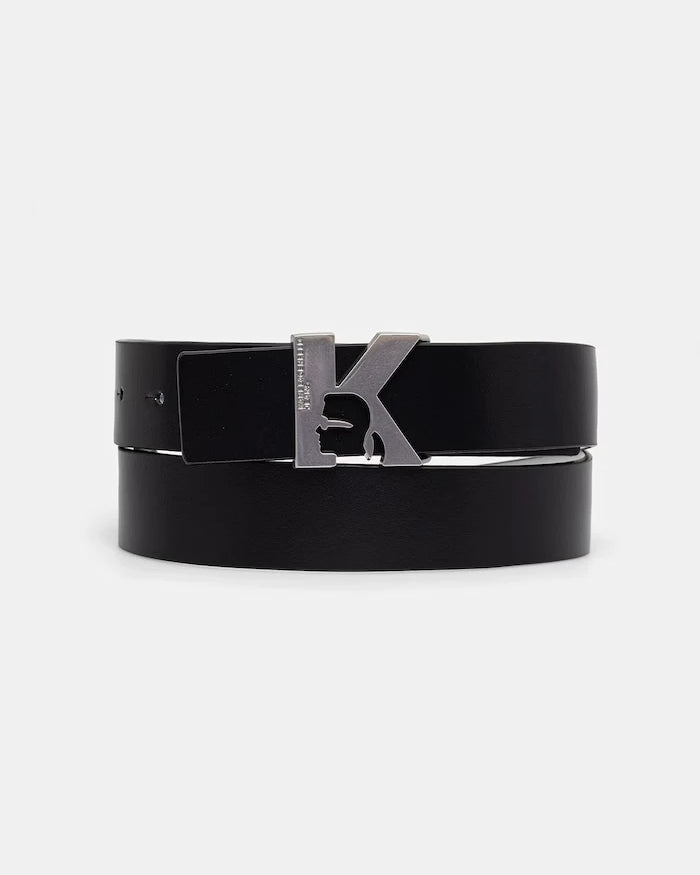 Karl Lagerfeld Jeans kadın çift taraflı deri kemer