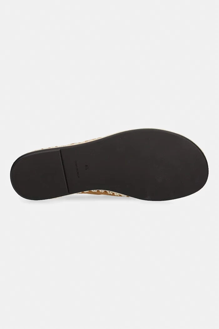 Tory Burch Kadın Süet Espadril The Raffia Boaty