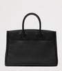 Burberry Black Small Calf Leather Rocking Horse Tote Bag