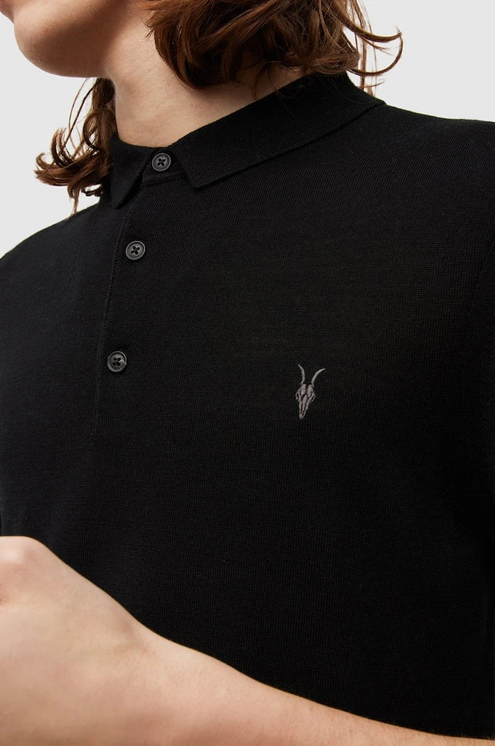 Тениска с яка AllSaints