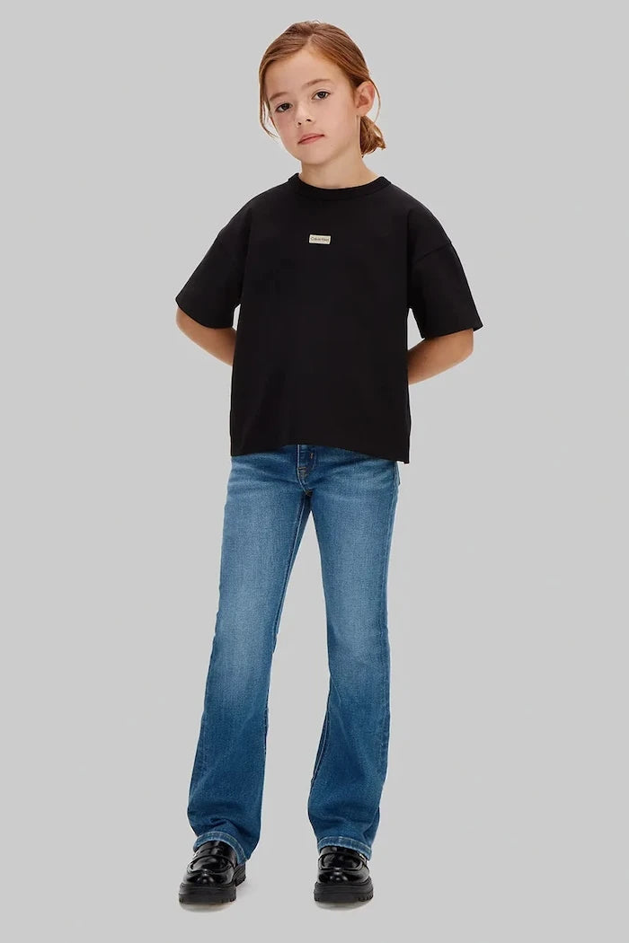 Детски дънки Calvin Klein Jeans MR FLARE