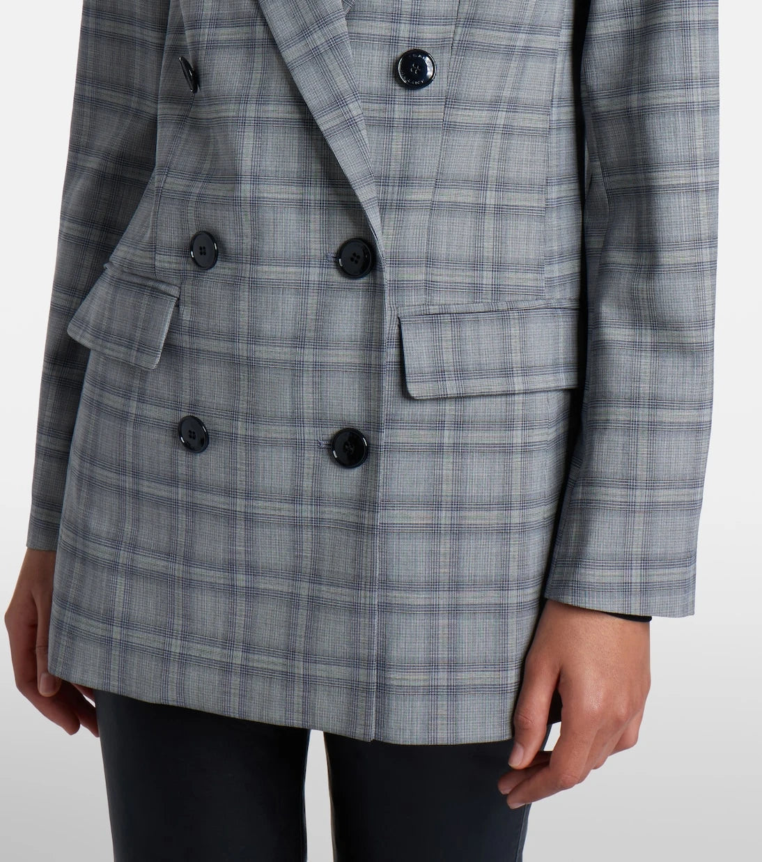 Isabel Marant - Jevima Prince of Wales check wool-blend jacket
