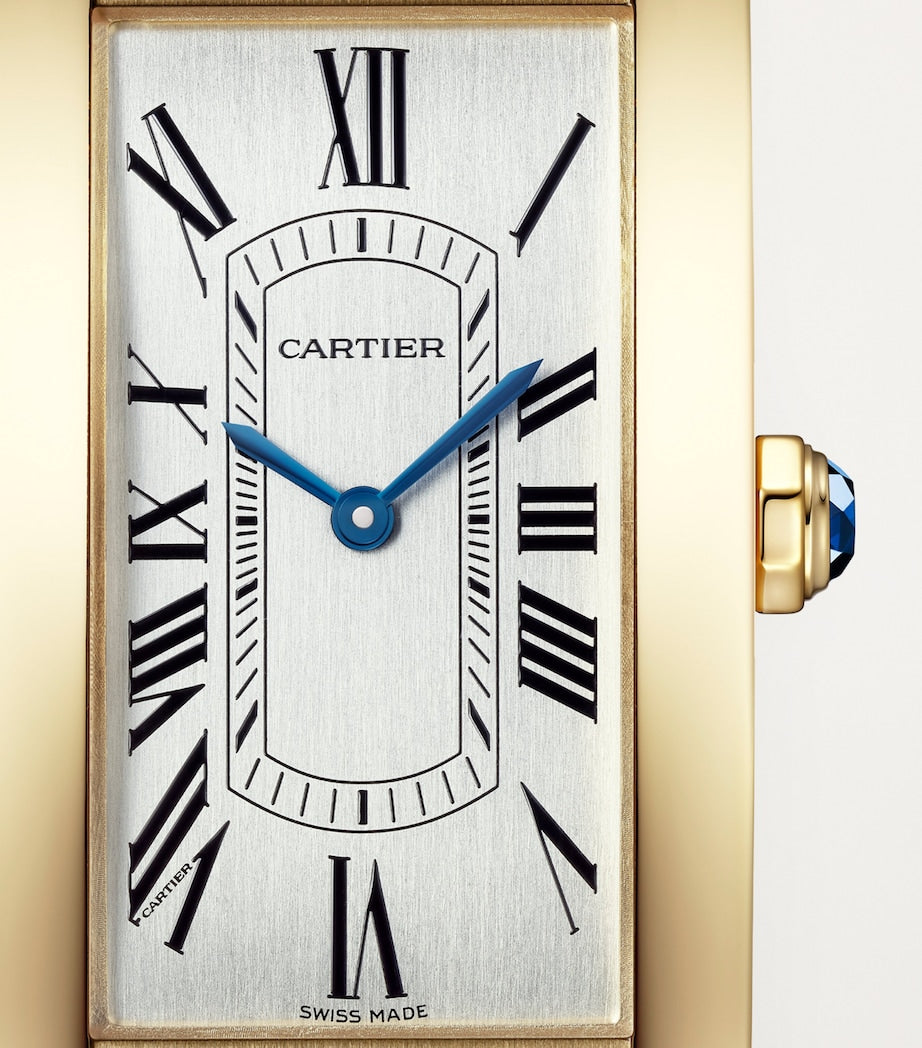 Cartier Large Yellow Gold Tank Américaine Watch 24.4mm