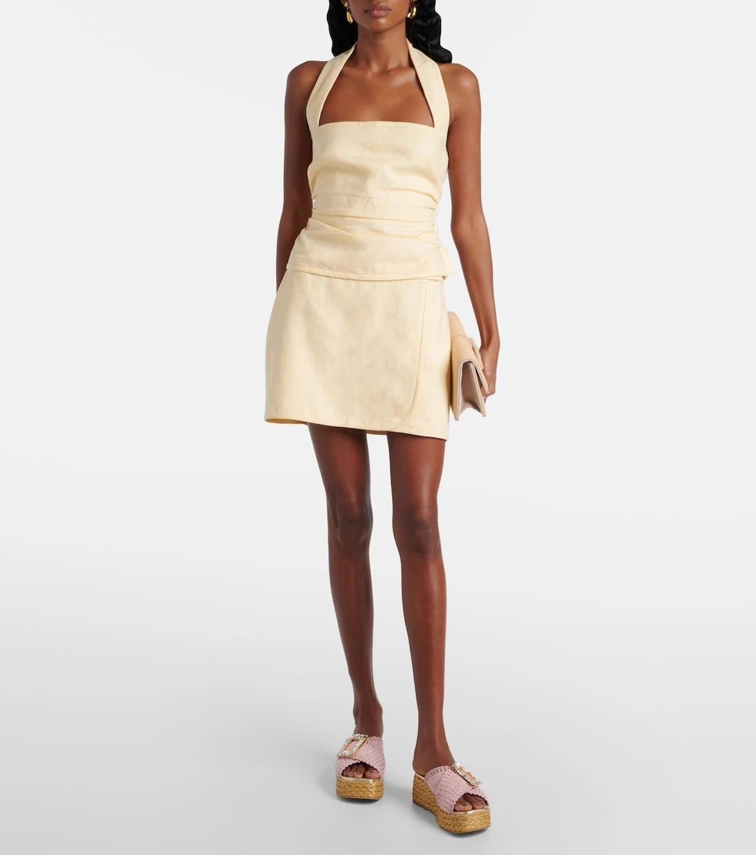 Roger Vivier - Espa 60 embellished raffia espadrille sandals