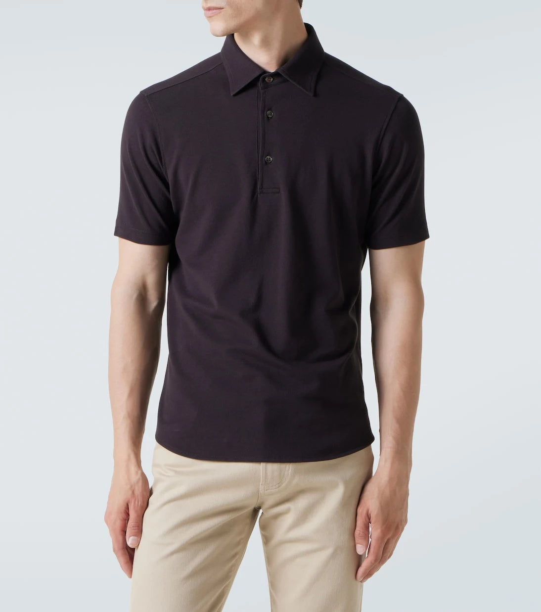 Loro Piana - Cotton piqué polo shirt