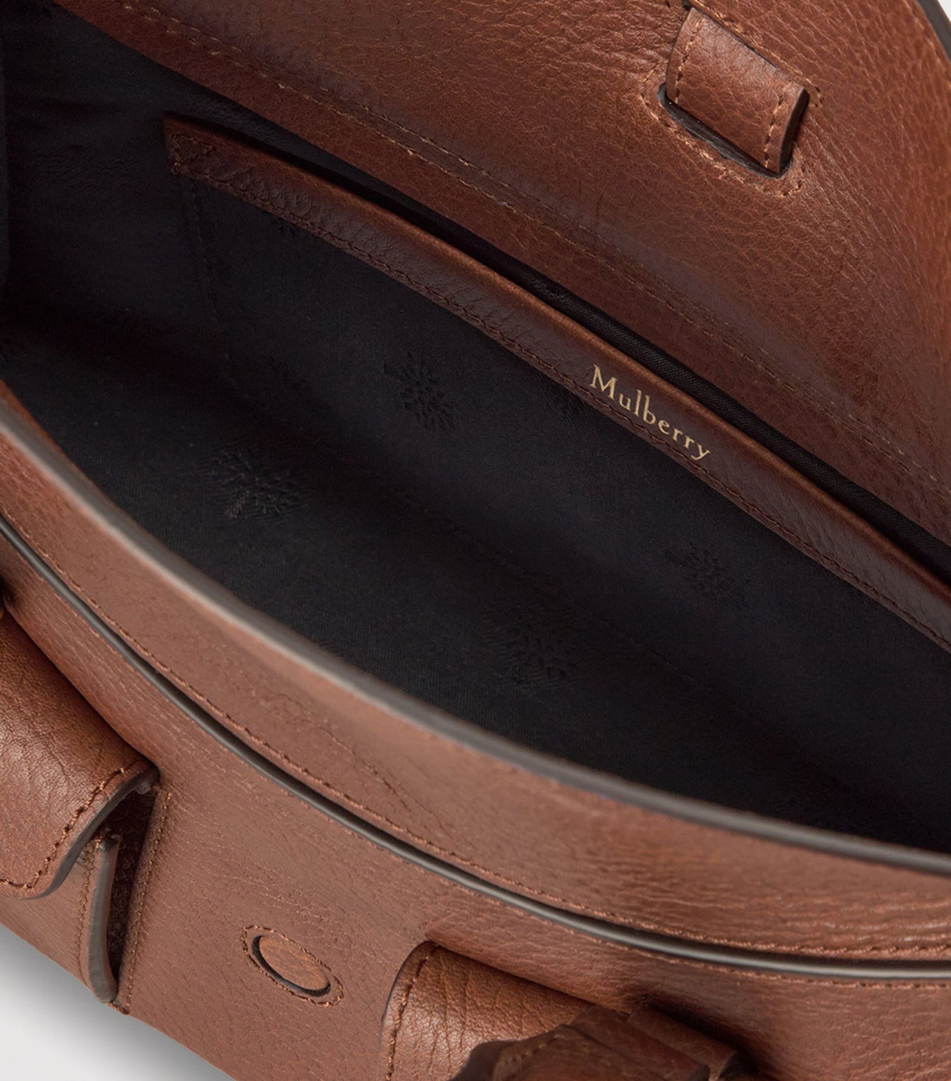 Mulberry Brown Mini Leather Roxanne Top-Handle Bag