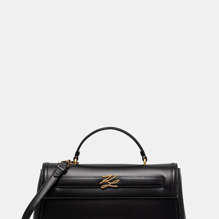 Karl Lagerfeld чанта дамска от кожа K/AUTOGRAPH