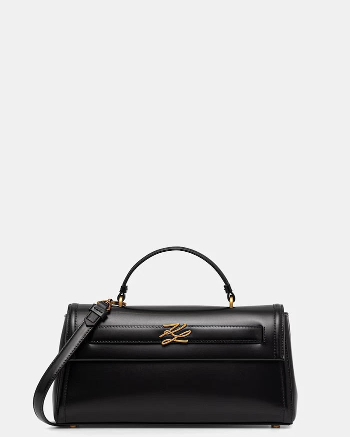 Karl Lagerfeld чанта дамска от кожа K/AUTOGRAPH