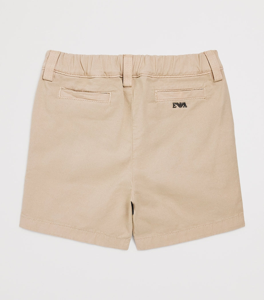 Emporio Armani Kids Stretch-Cotton Bermuda Shorts (6-36 Months)