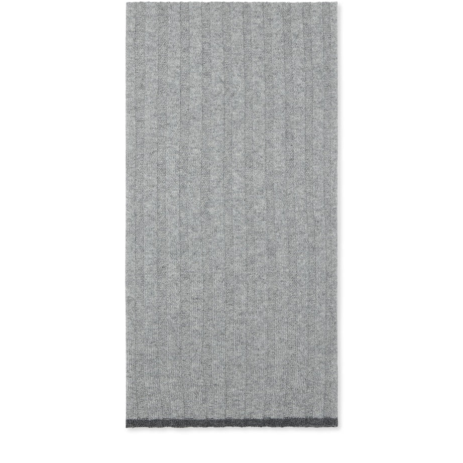 Cashmere Ribbed Scarf