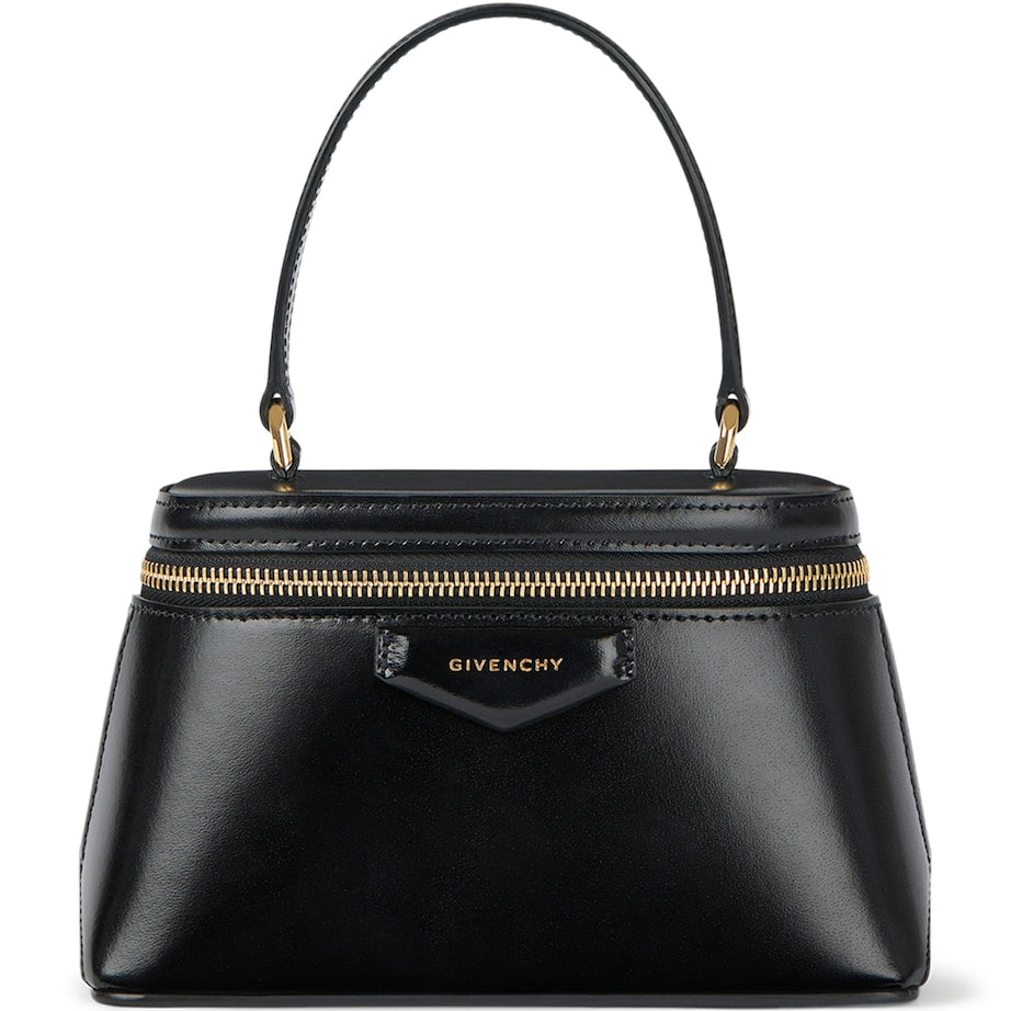Givenchy Leather Antigona Vanity Top-Handle Bag