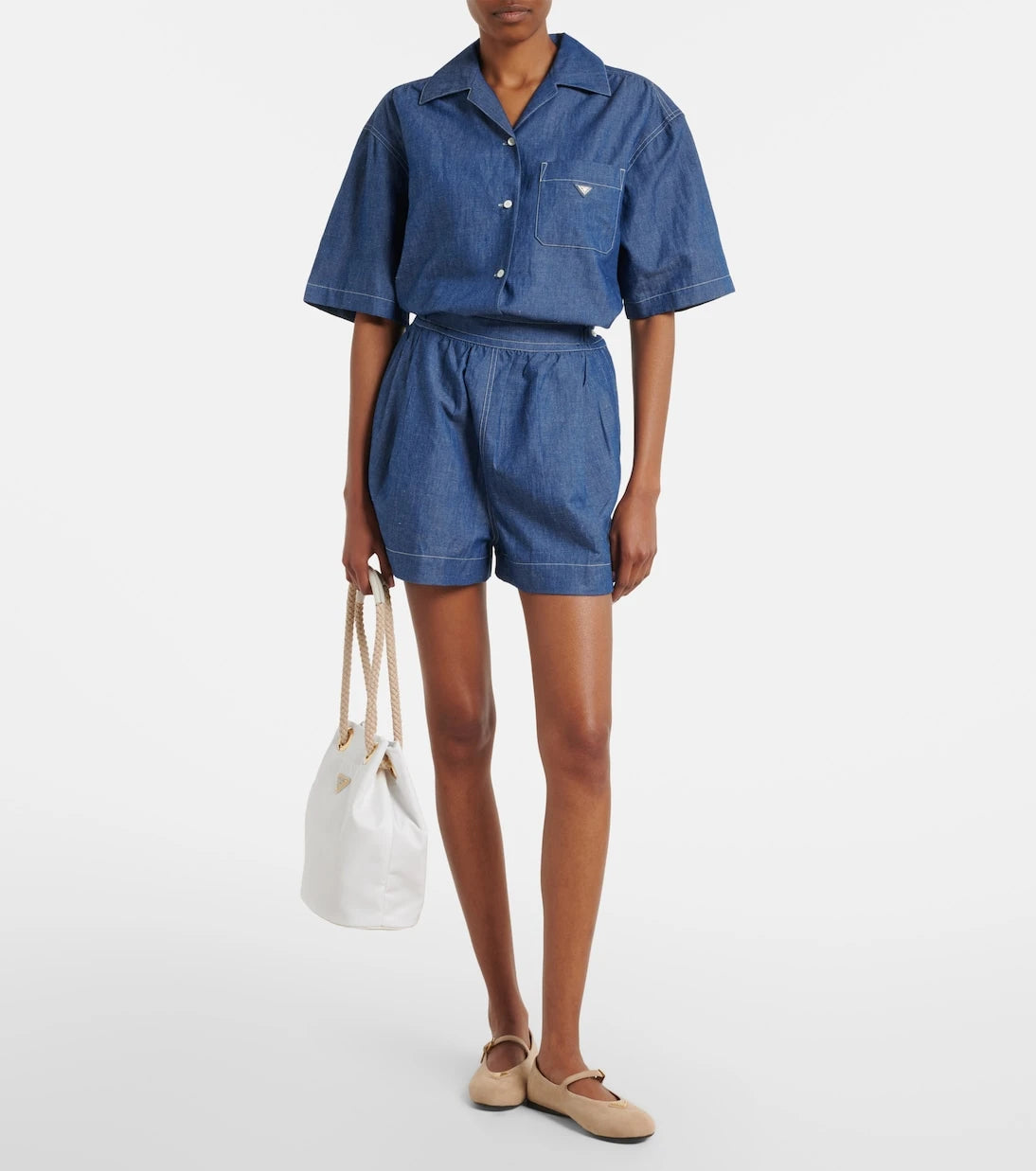 Prada - Prada Mariner Re-Nylon Small bucket bag