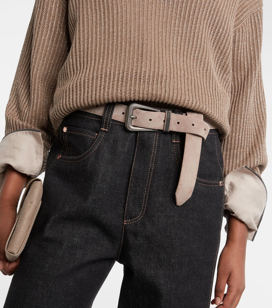 Brunello Cucinelli - Suede belt