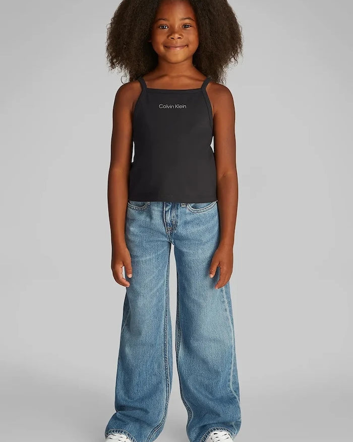 Calvin Klein Jeans Çocuk Pamuklu Üst