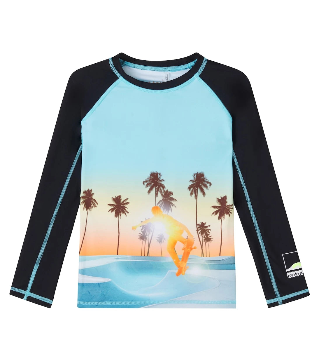 Molo - Neptune printed rashguard top