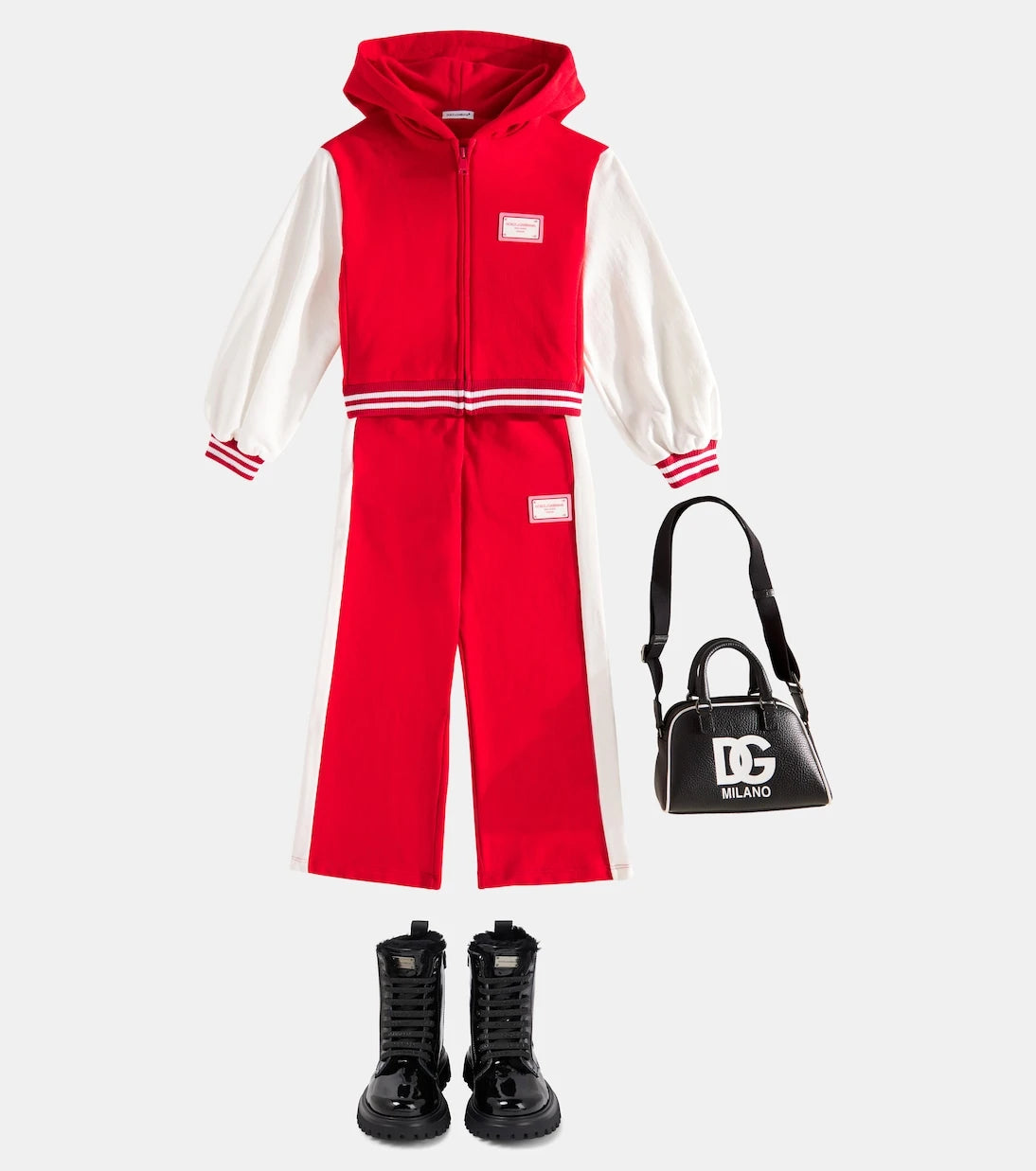 Dolce&Gabbana Kids - Cotton jersey sweatpants