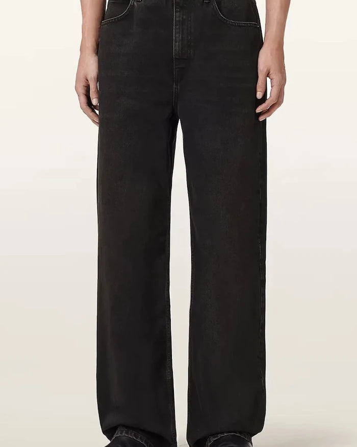 AllSaints дънки wide leg мъжки LENNY