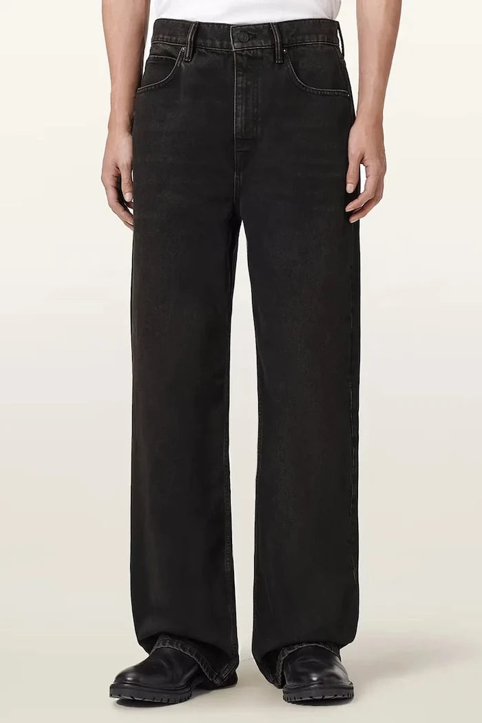 AllSaints дънки wide leg мъжки LENNY
