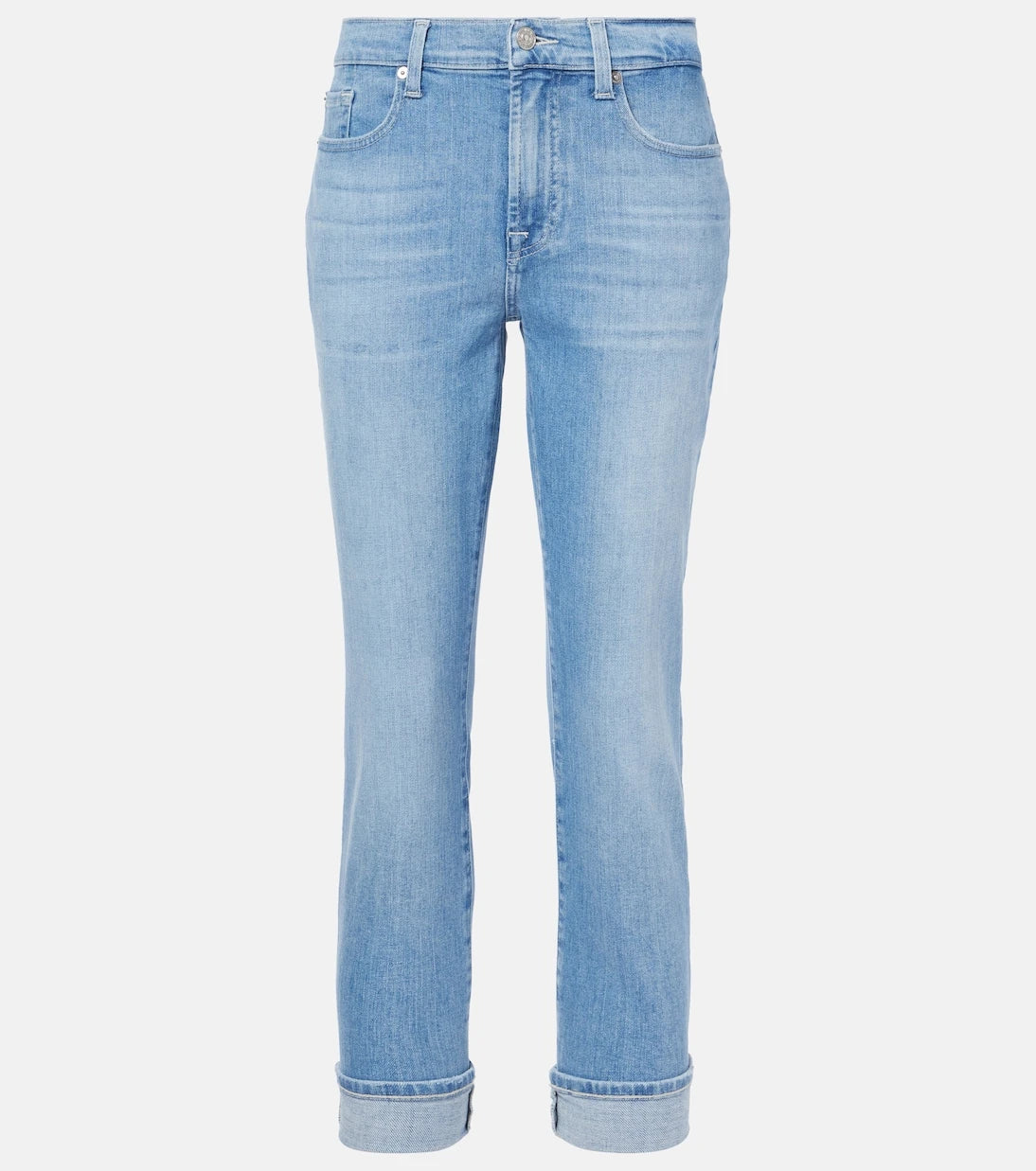 7 For All Mankind - Mid-rise skinny jeans