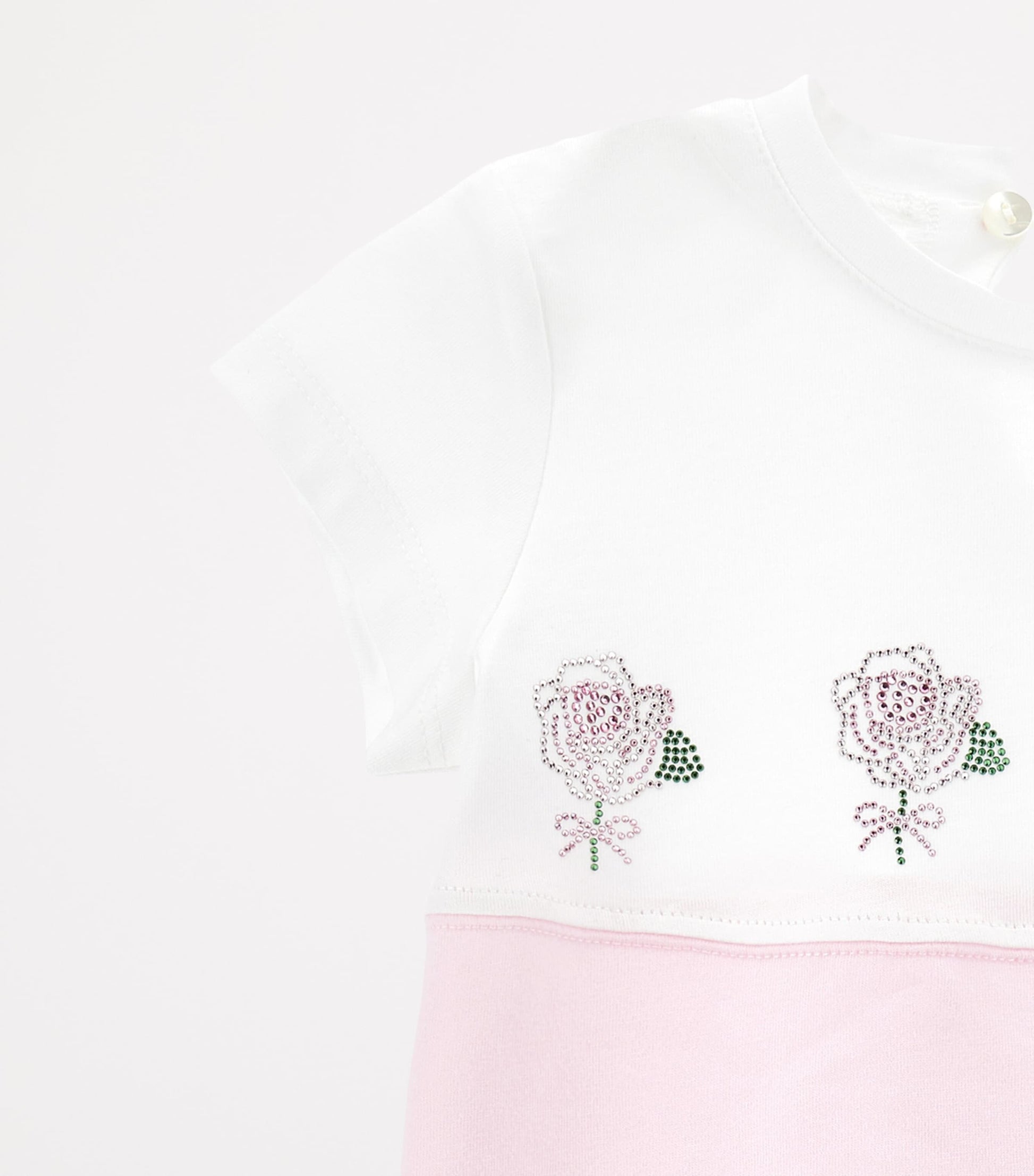 Cotton Floral Motif T-Shirt (3 Months - 3 Years)