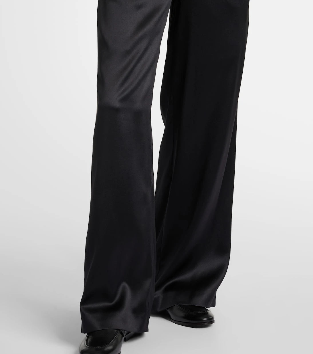 Brunello Cucinelli - Silk-blend wide-leg pants