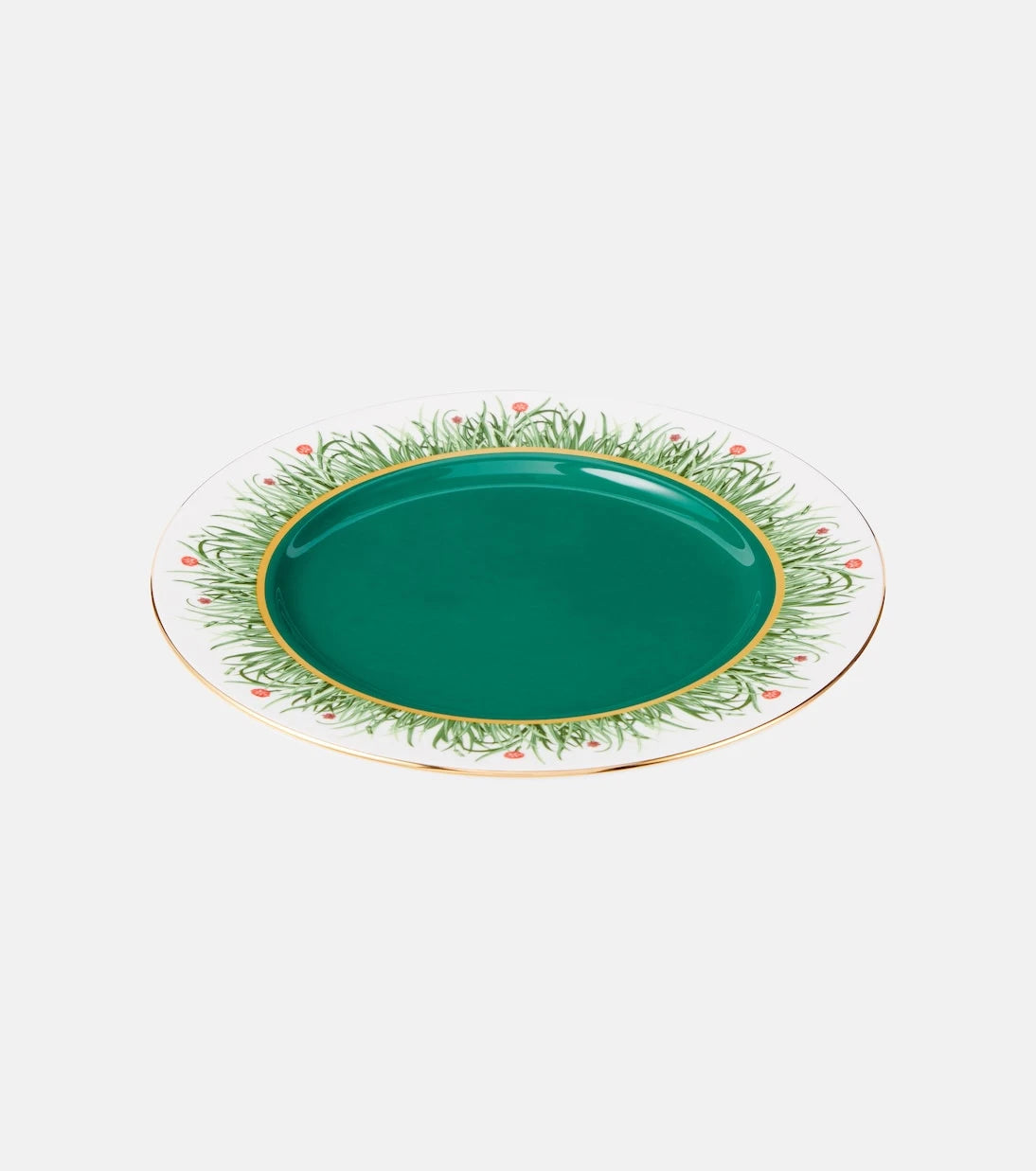 La DoubleJ - Libellula porcelain charger plate