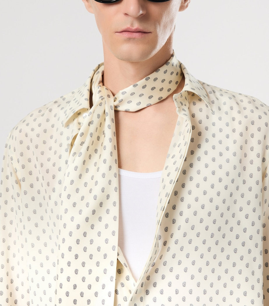 TOM FORD Silk Printed Scarf