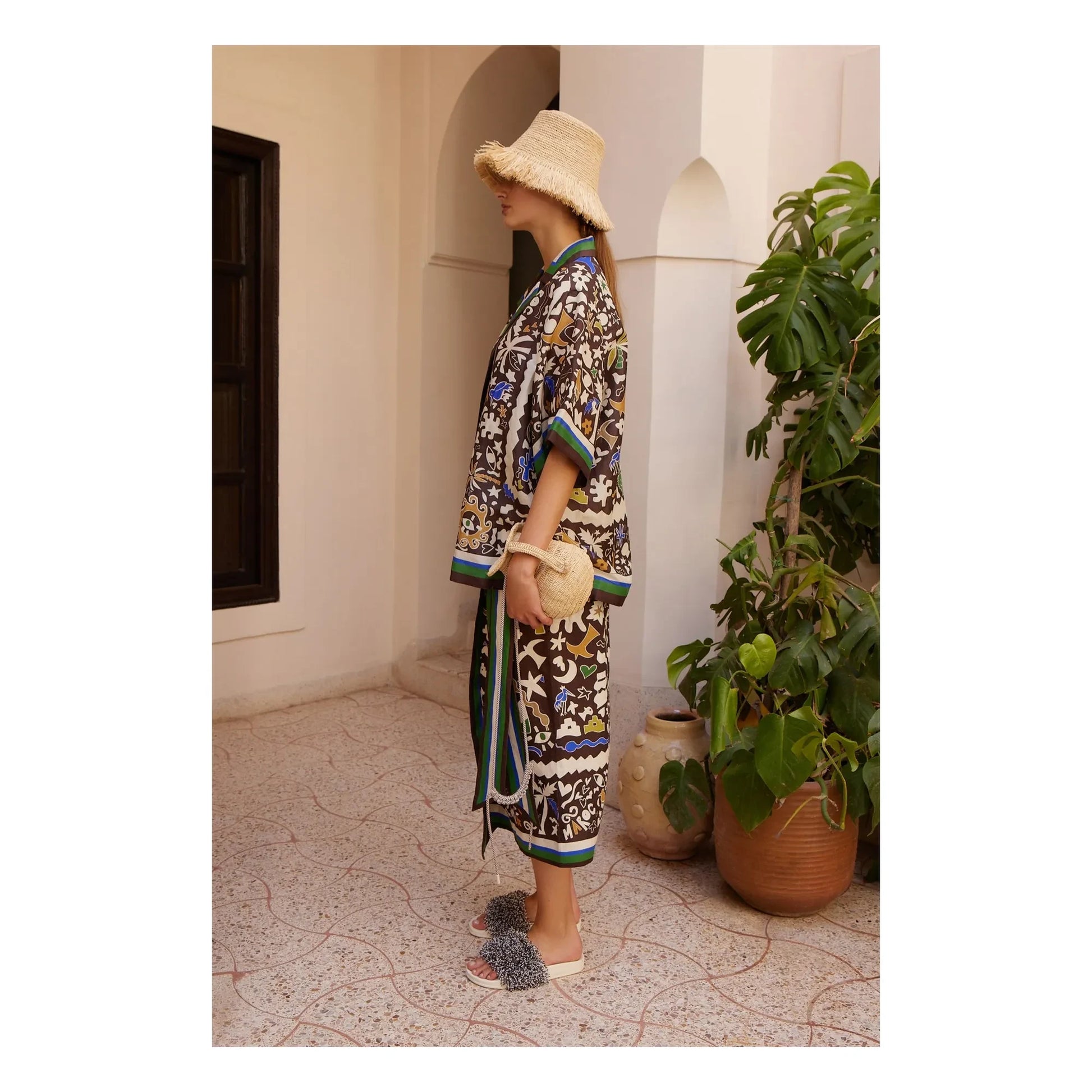 Alémais - Morocco shirt | Brown