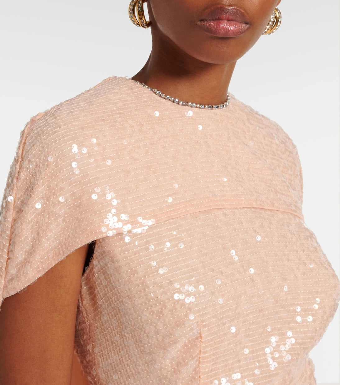 Erdem - Sequined chiffon gown