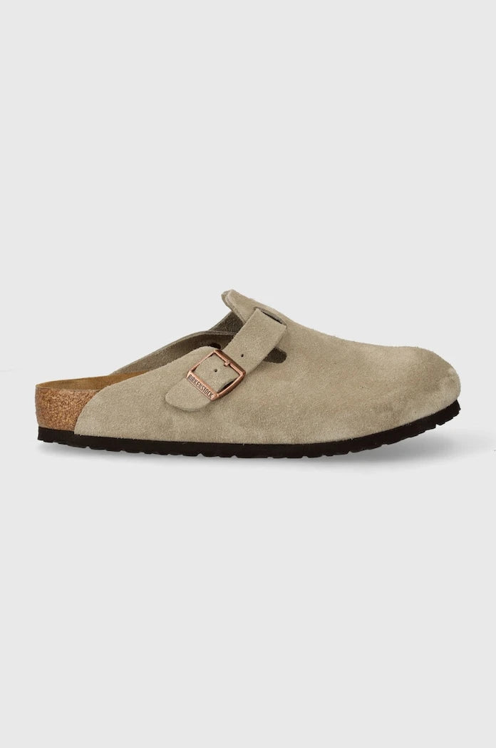 Велурени чехли Birkenstock Boston