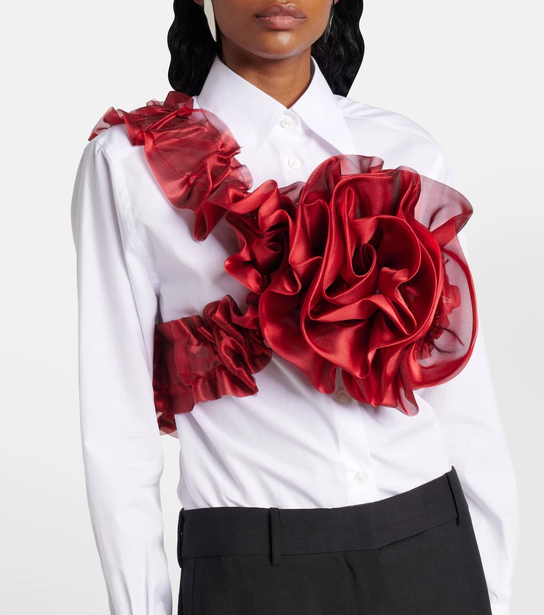 Noir Kei Ninomiya - Ruffled top