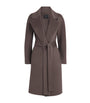 Joseph Brown Wool-Cashmere Costa Coat