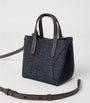 Mini Denim-Effect BC Duo Tote Bag