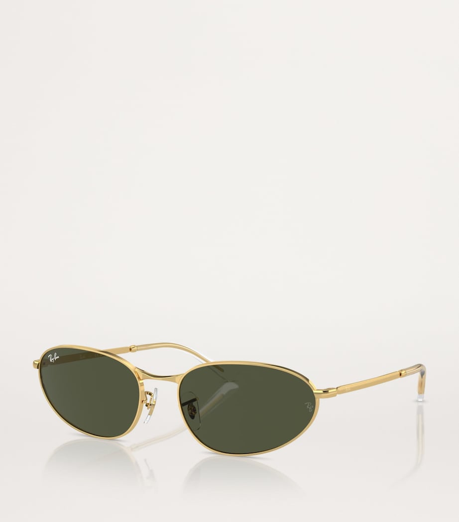 Ray-Ban Gold RB3734 Sunglasses