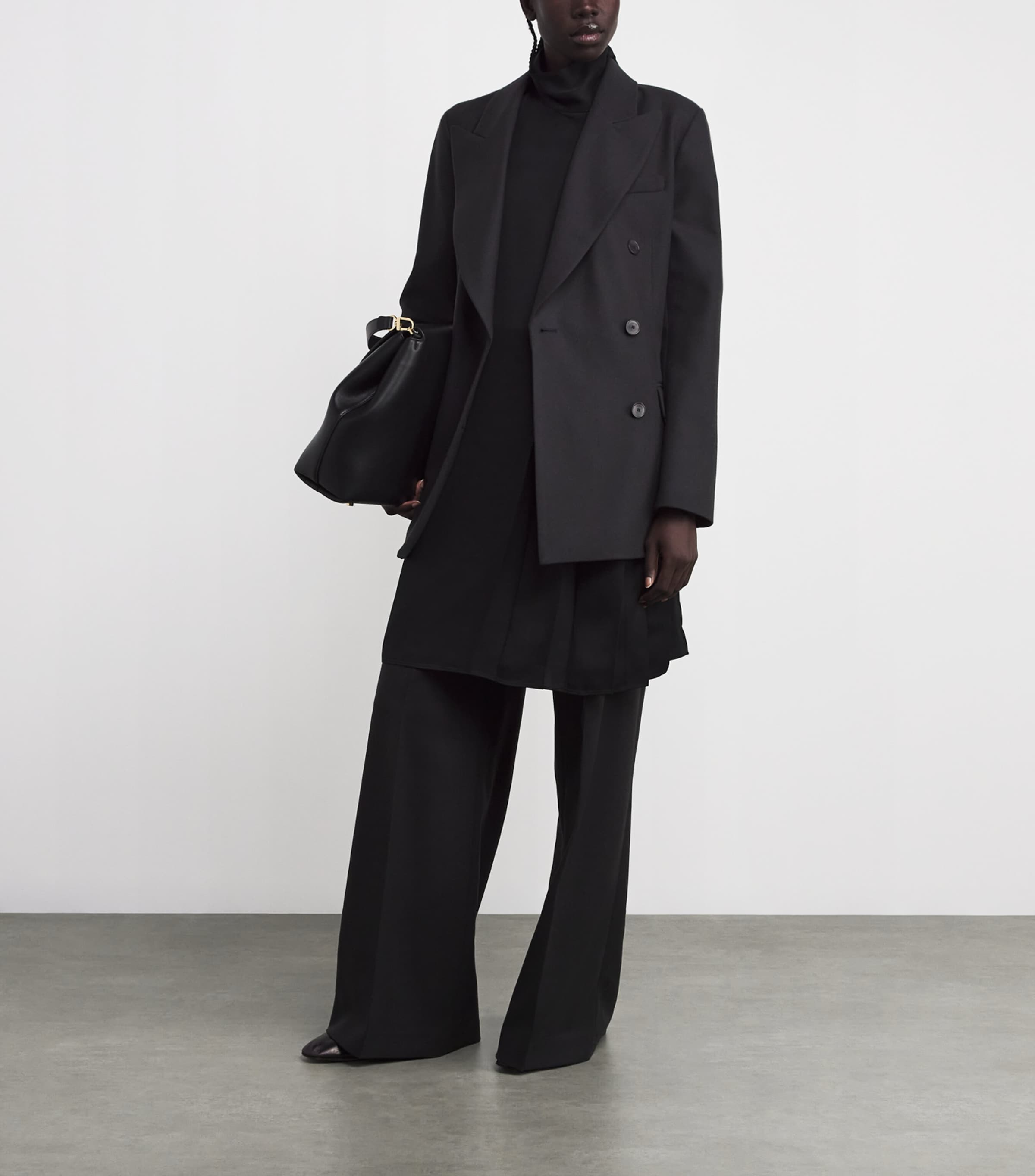 Virgin Wool Flannel Valery Blazer