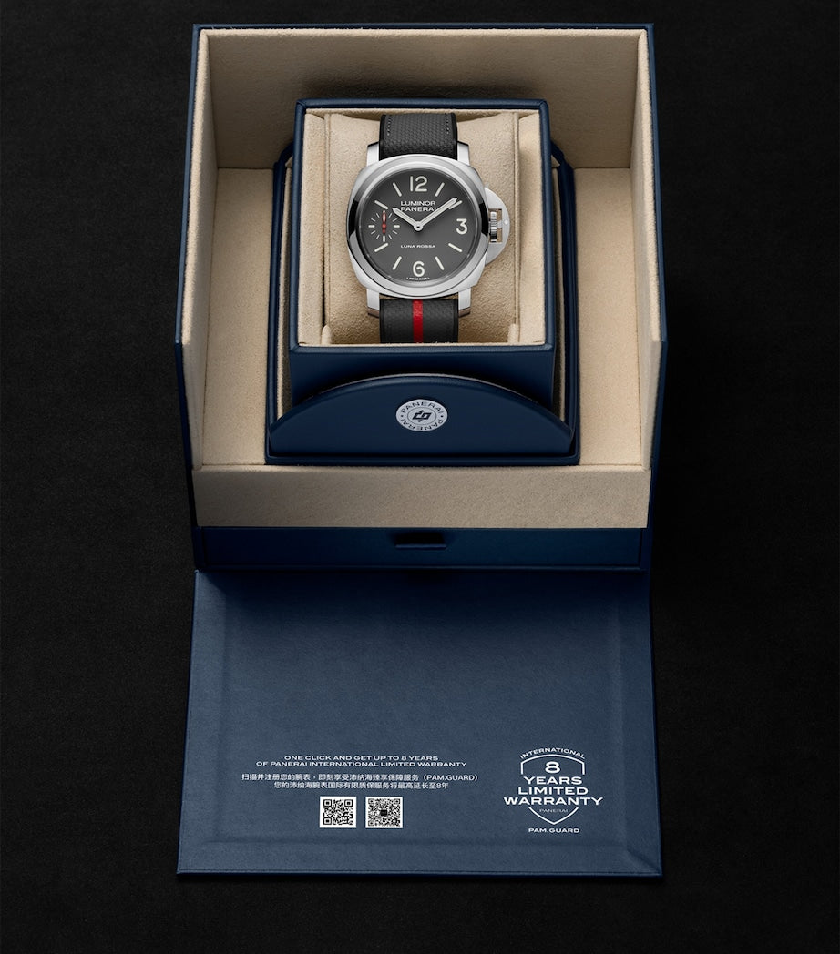 Stainless Steel Luminor Tre Giorni Luna Rossa Watch 44mm