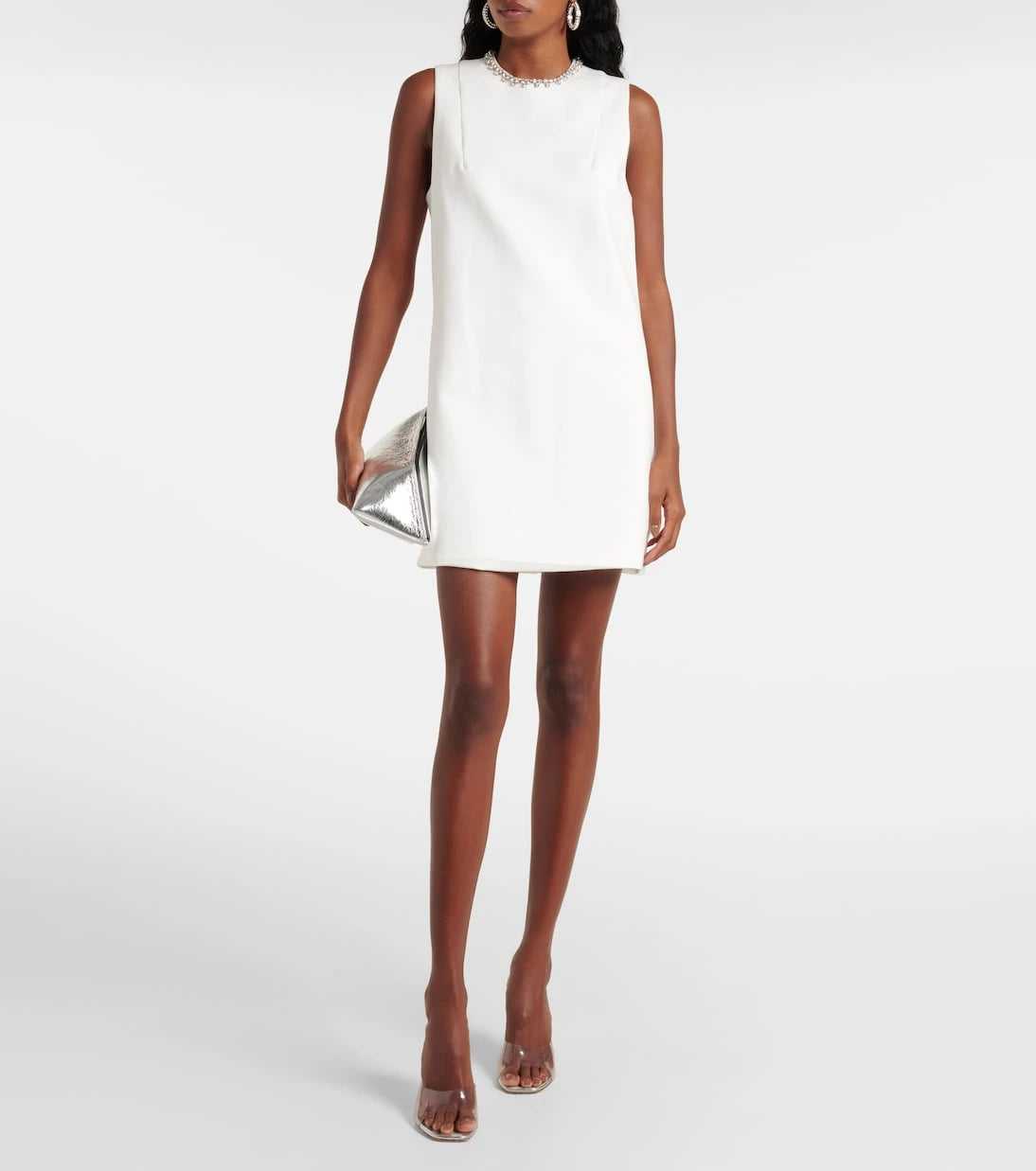 Area - Embellished minidress