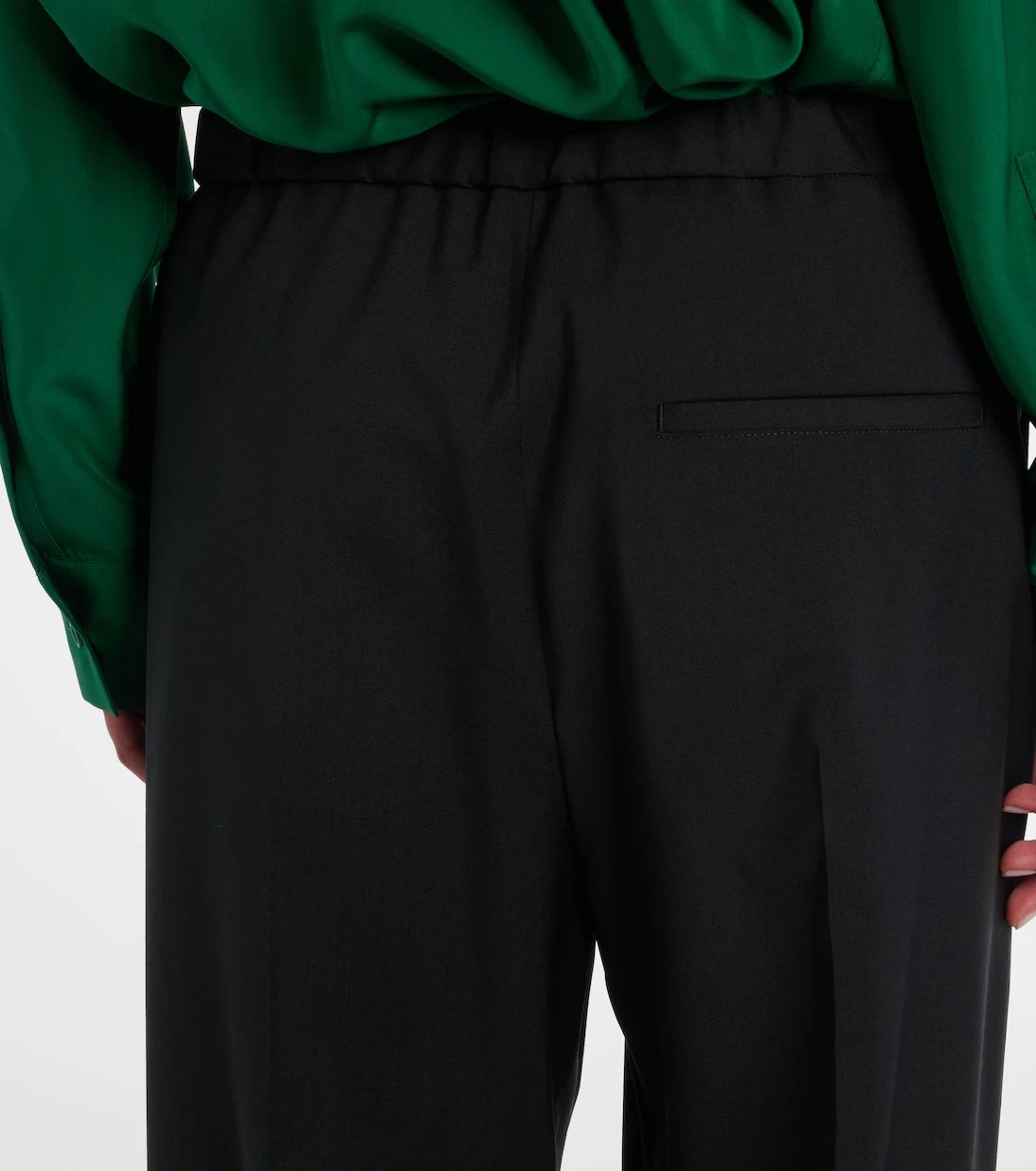 Loewe - Yün geniş paça pantolon
