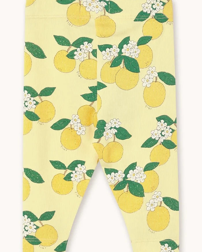 Tinycottons ORANGES RIB BABY PANT Bebek Klişi