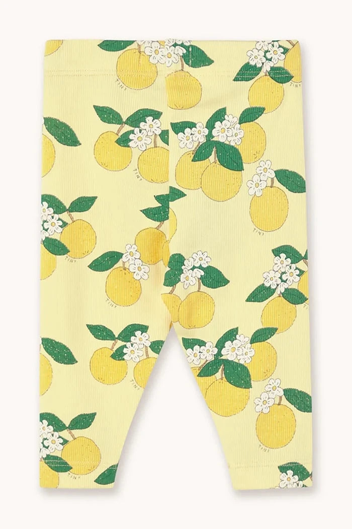 Бебешки клин Tinycottons ORANGES RIB BABY PANT