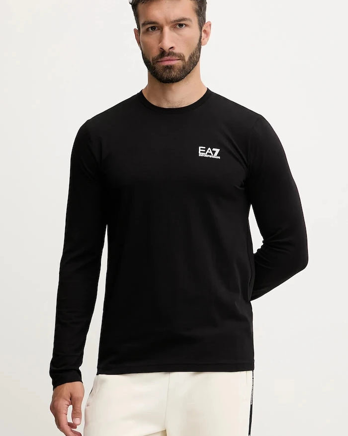 EA7 Emporio Armani Uzun Kollu Erkek Pamuklu Bluz