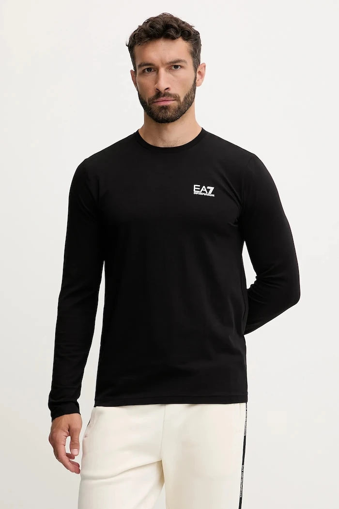 EA7 Emporio Armani Uzun Kollu Erkek Pamuklu Bluz