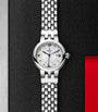 Clair de Rose Stainless Steel and Diamond Watch 30mm