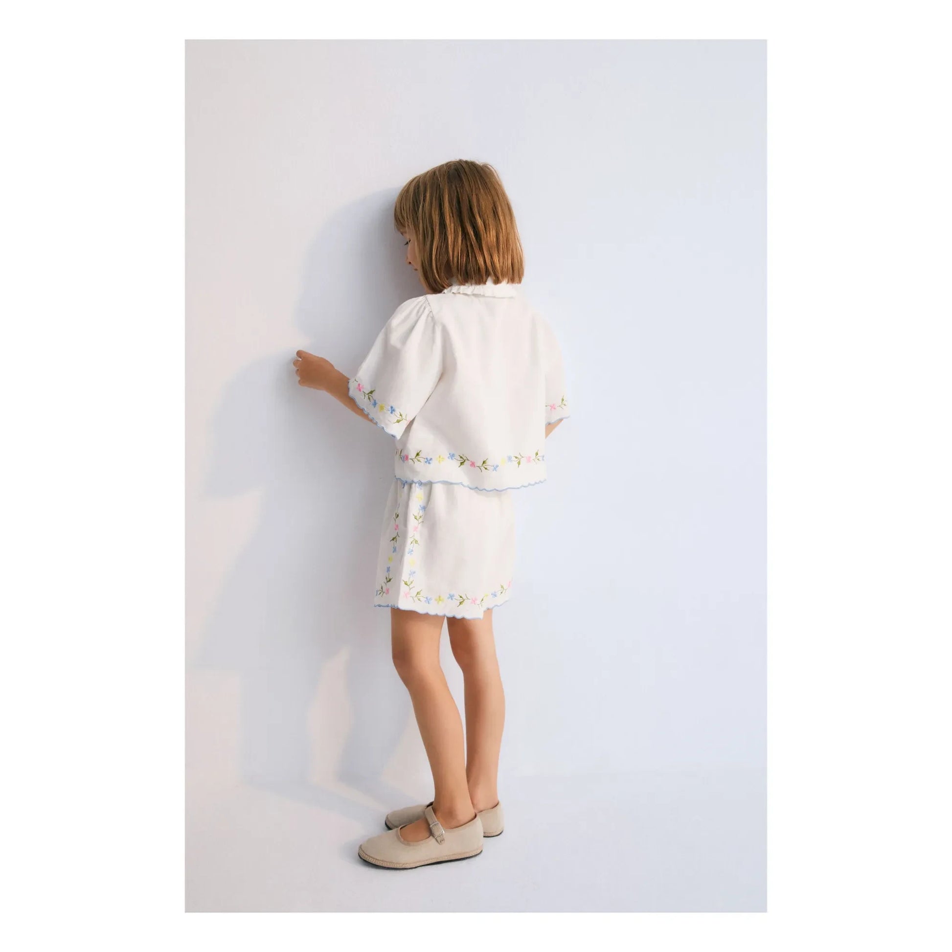 the new society - Hermione Knotted Blouse | White