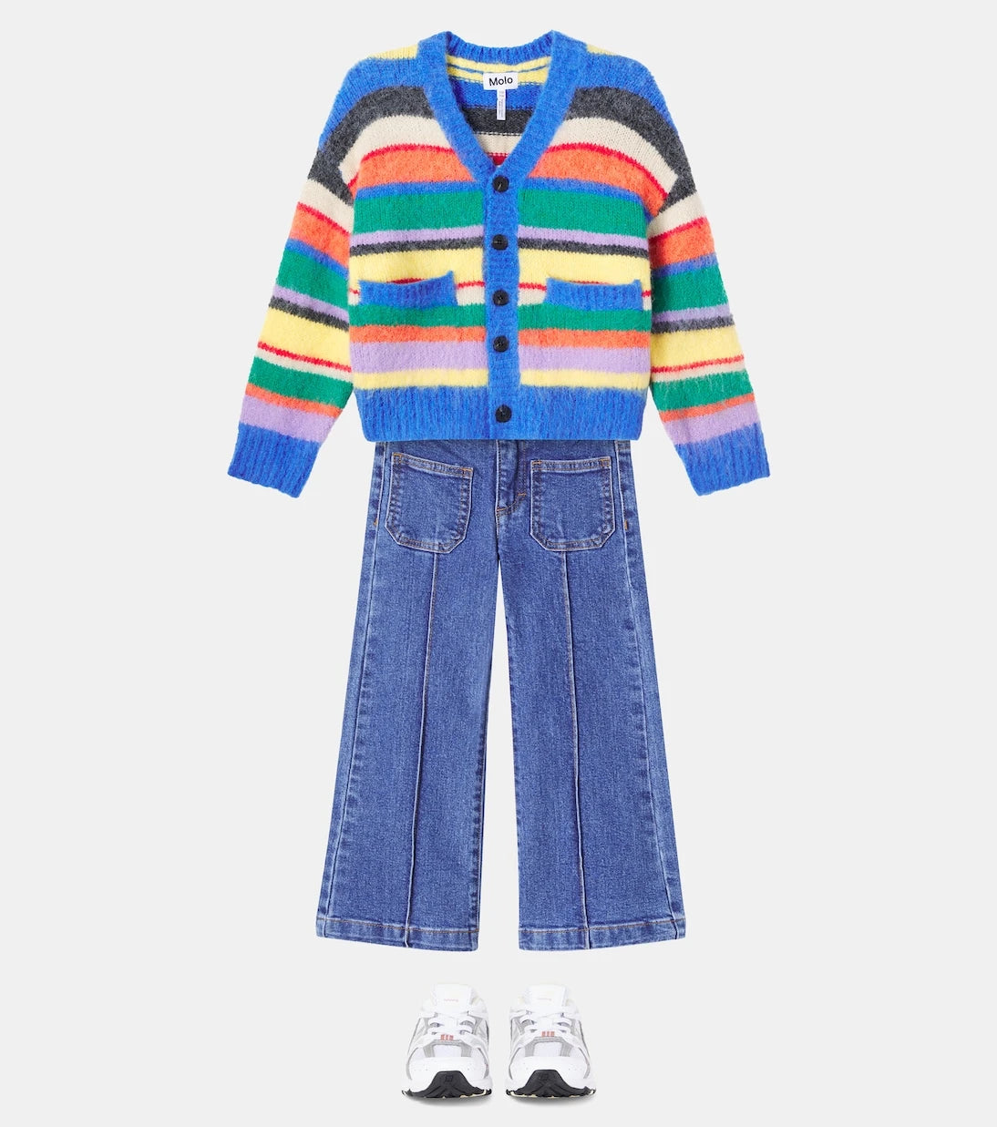 Molo - Brutus striped cardigan